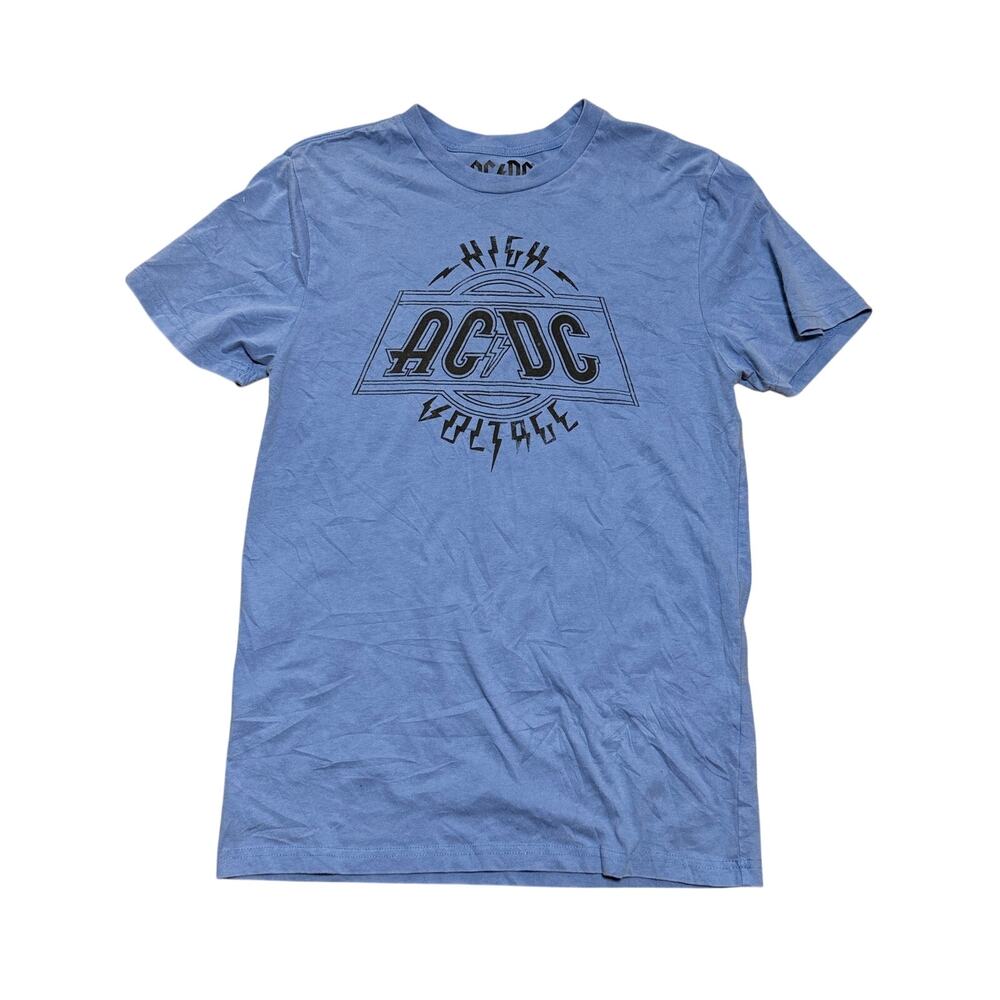 AC/DC Blue High Voltage T-Shirt Unisex